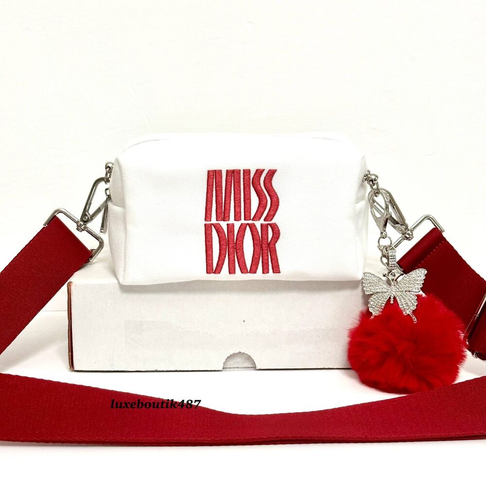 Dior beauty cosmetic pouch travel bag